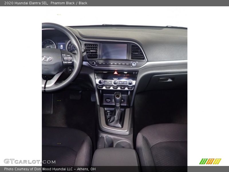 Phantom Black / Black 2020 Hyundai Elantra SEL