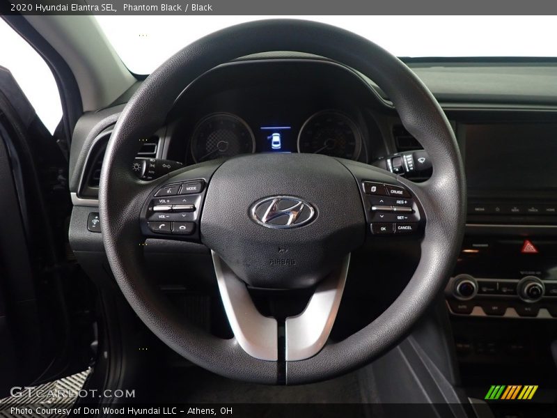 Phantom Black / Black 2020 Hyundai Elantra SEL