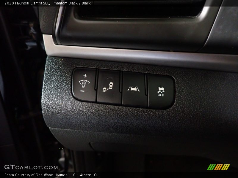 Phantom Black / Black 2020 Hyundai Elantra SEL