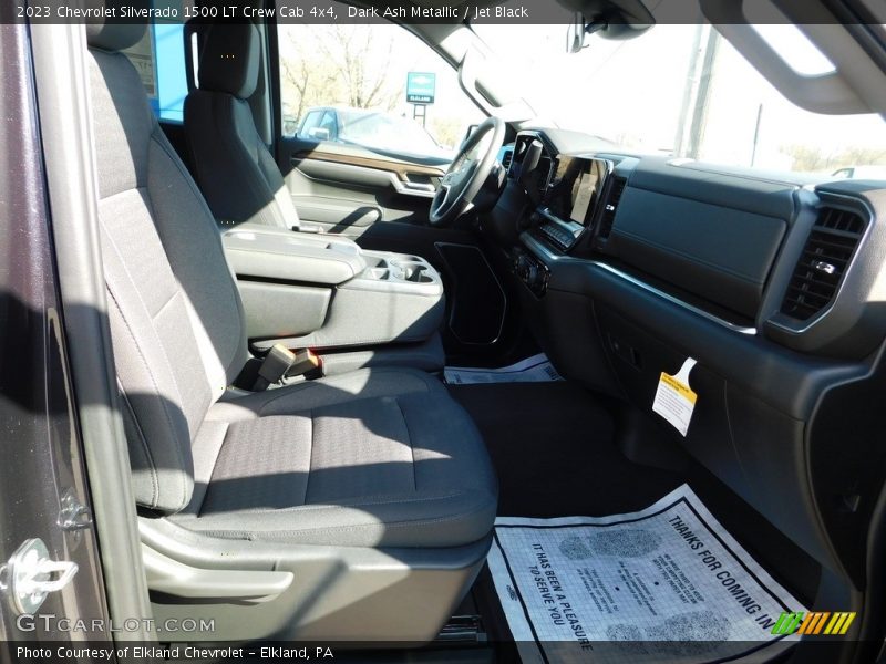 Dark Ash Metallic / Jet Black 2023 Chevrolet Silverado 1500 LT Crew Cab 4x4
