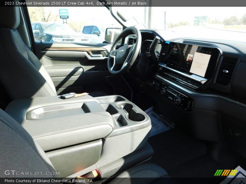 Dark Ash Metallic / Jet Black 2023 Chevrolet Silverado 1500 LT Crew Cab 4x4