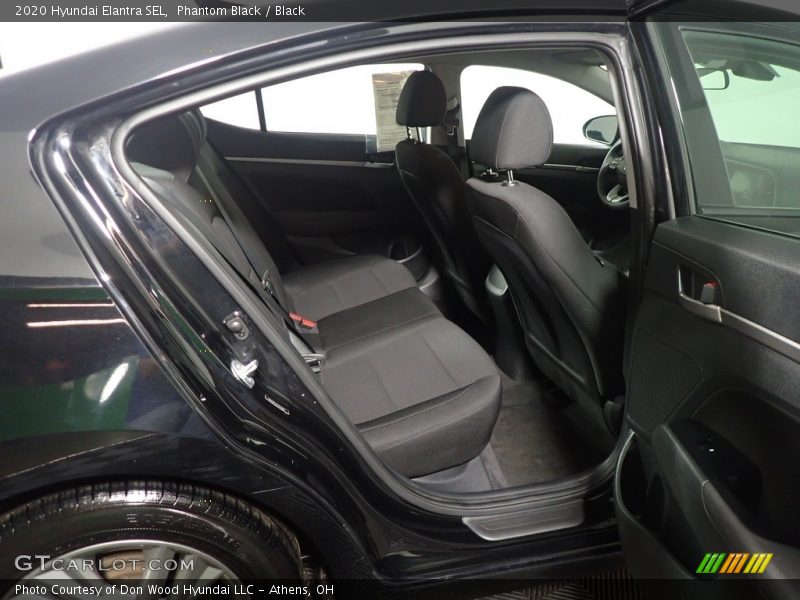 Phantom Black / Black 2020 Hyundai Elantra SEL