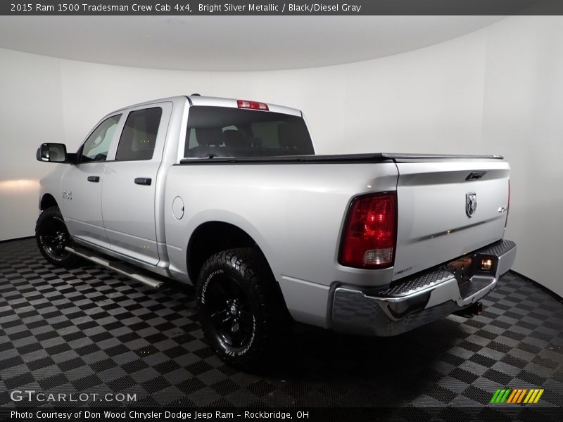  2015 1500 Tradesman Crew Cab 4x4 Bright Silver Metallic