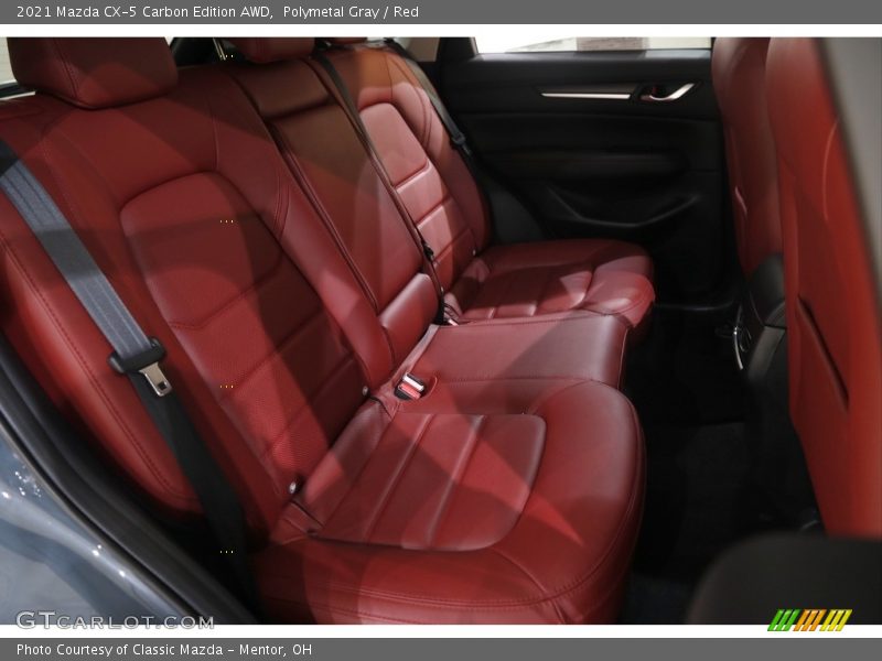 Polymetal Gray / Red 2021 Mazda CX-5 Carbon Edition AWD