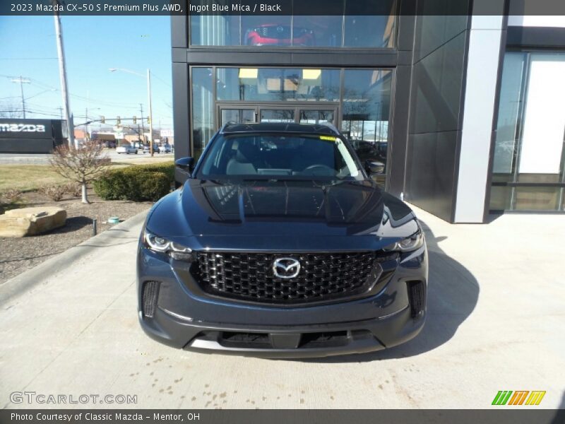 Ingot Blue Mica / Black 2023 Mazda CX-50 S Premium Plus AWD