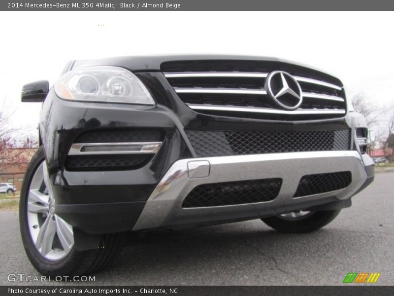 Black / Almond Beige 2014 Mercedes-Benz ML 350 4Matic