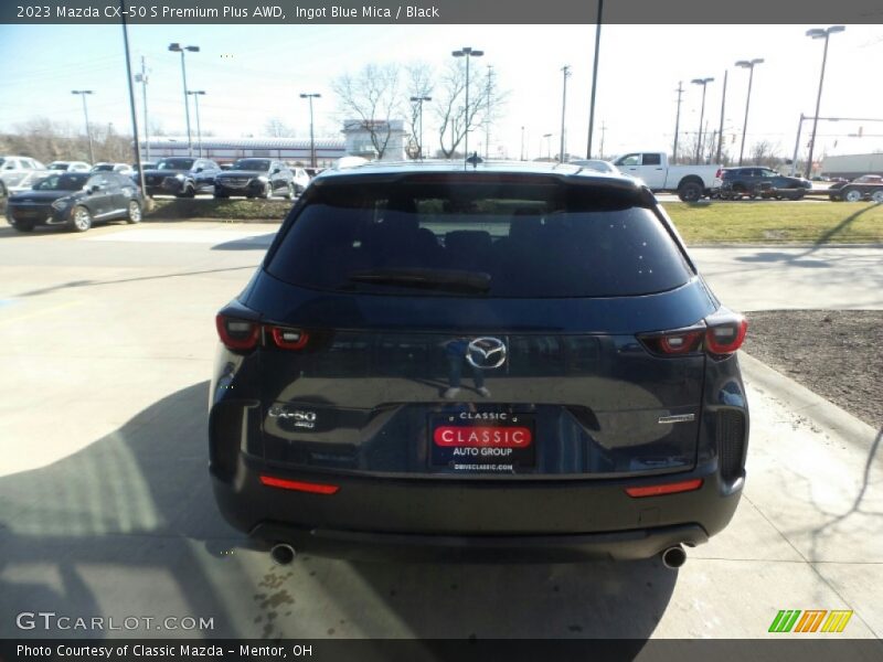 Ingot Blue Mica / Black 2023 Mazda CX-50 S Premium Plus AWD
