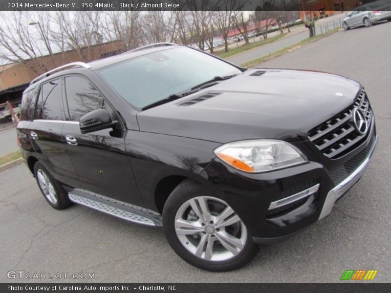 Black / Almond Beige 2014 Mercedes-Benz ML 350 4Matic