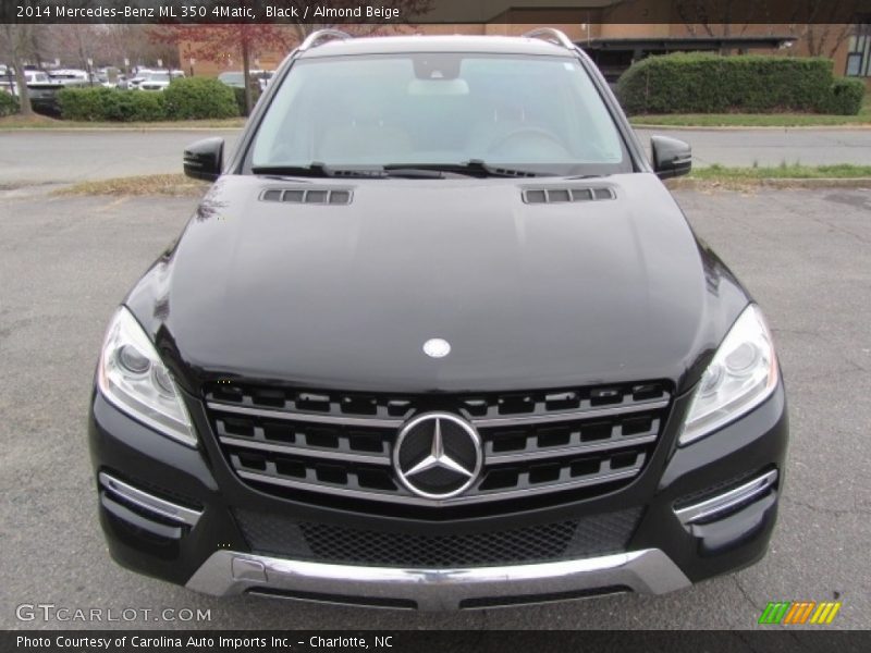 Black / Almond Beige 2014 Mercedes-Benz ML 350 4Matic