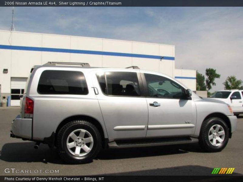 Silver Lightning / Graphite/Titanium 2006 Nissan Armada LE 4x4