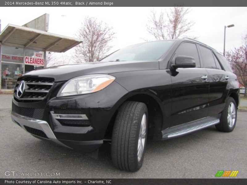 Black / Almond Beige 2014 Mercedes-Benz ML 350 4Matic