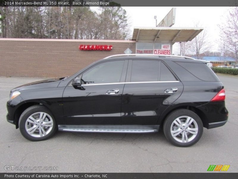 Black / Almond Beige 2014 Mercedes-Benz ML 350 4Matic