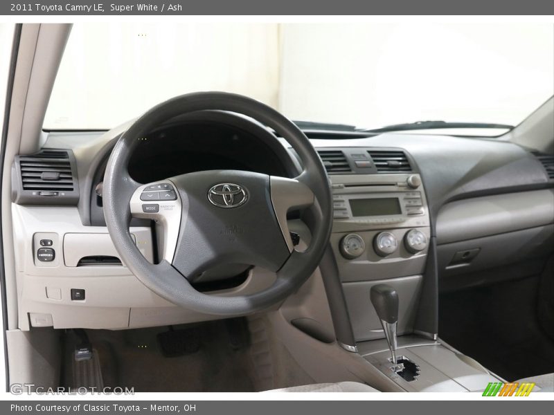 Super White / Ash 2011 Toyota Camry LE