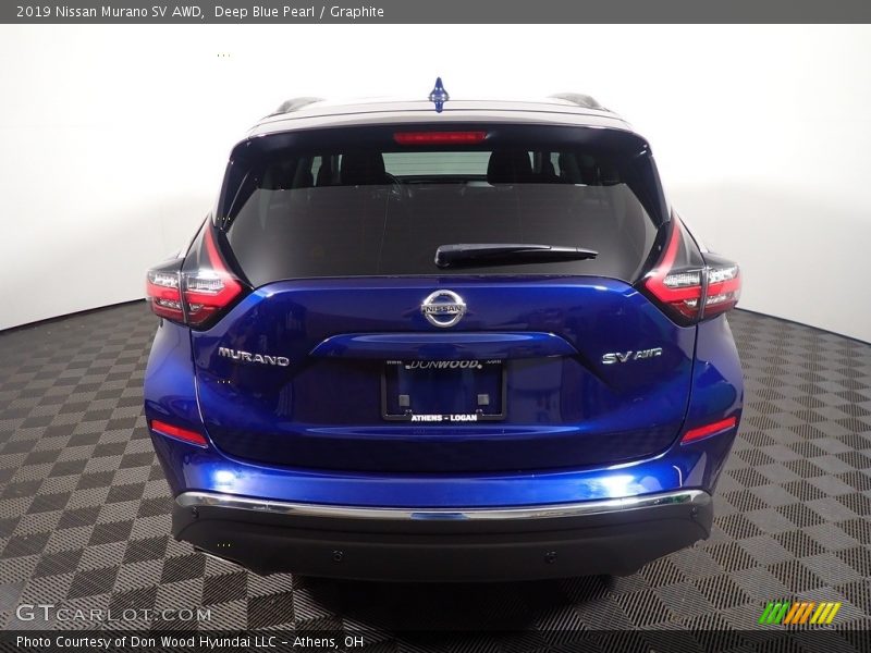 Deep Blue Pearl / Graphite 2019 Nissan Murano SV AWD