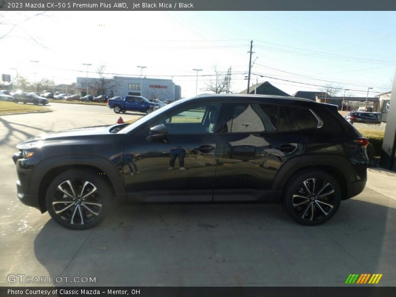 Jet Black Mica / Black 2023 Mazda CX-50 S Premium Plus AWD