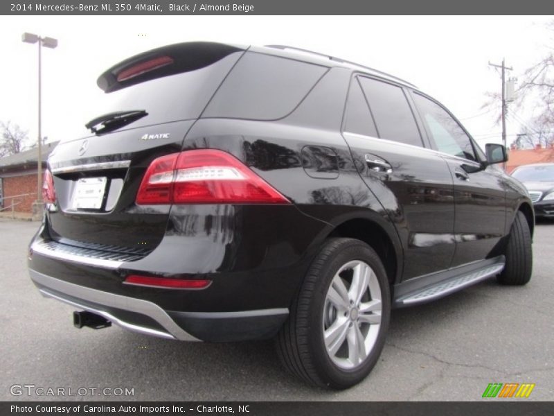 Black / Almond Beige 2014 Mercedes-Benz ML 350 4Matic
