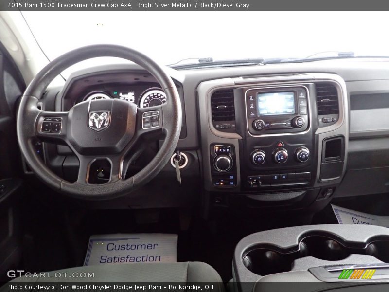 Dashboard of 2015 1500 Tradesman Crew Cab 4x4