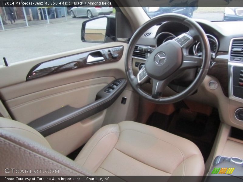 Black / Almond Beige 2014 Mercedes-Benz ML 350 4Matic