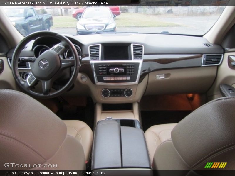 Black / Almond Beige 2014 Mercedes-Benz ML 350 4Matic