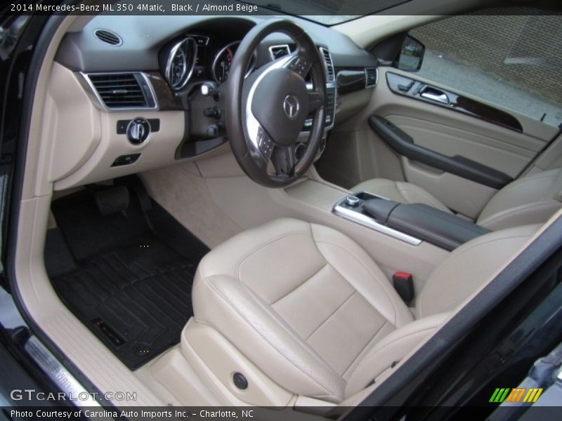 Black / Almond Beige 2014 Mercedes-Benz ML 350 4Matic