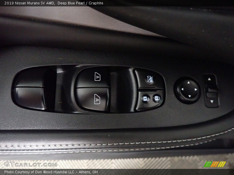 Deep Blue Pearl / Graphite 2019 Nissan Murano SV AWD