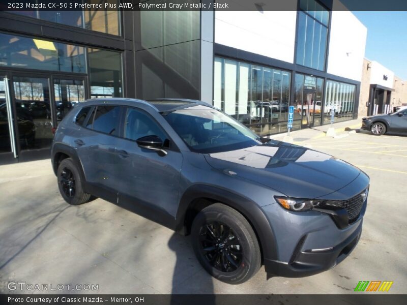 Polymetal Gray Metallic / Black 2023 Mazda CX-50 S Preferred Plus AWD