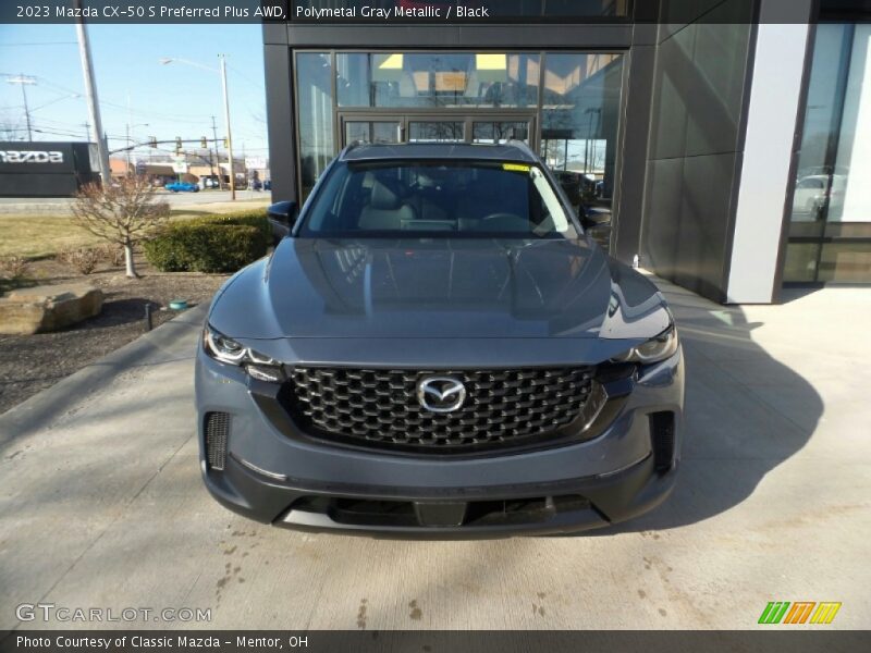 Polymetal Gray Metallic / Black 2023 Mazda CX-50 S Preferred Plus AWD