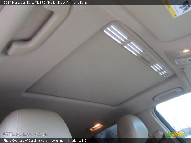 Black / Almond Beige 2014 Mercedes-Benz ML 350 4Matic