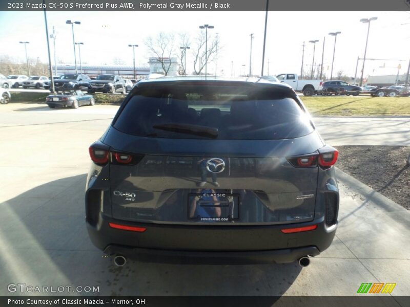 Polymetal Gray Metallic / Black 2023 Mazda CX-50 S Preferred Plus AWD