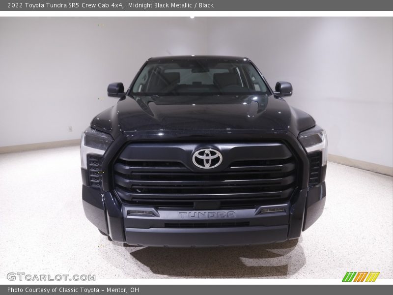Midnight Black Metallic / Black 2022 Toyota Tundra SR5 Crew Cab 4x4