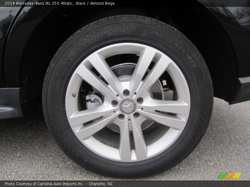 Black / Almond Beige 2014 Mercedes-Benz ML 350 4Matic