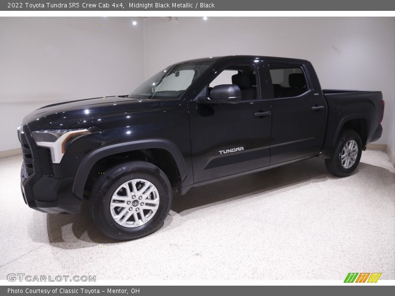Midnight Black Metallic / Black 2022 Toyota Tundra SR5 Crew Cab 4x4