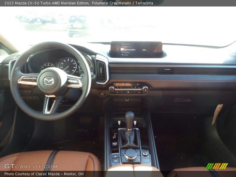  2023 CX-50 Turbo AWD Meridian Edition Terracotta Interior