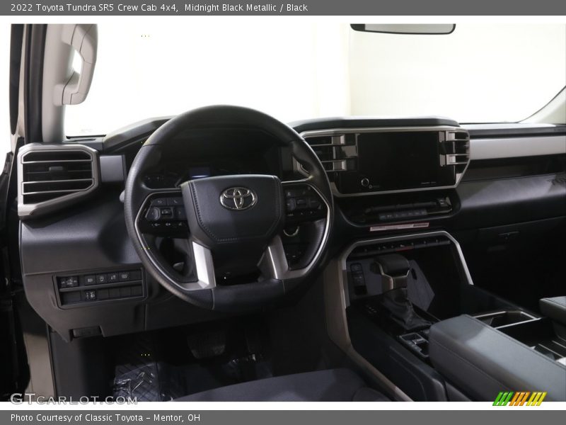 Midnight Black Metallic / Black 2022 Toyota Tundra SR5 Crew Cab 4x4