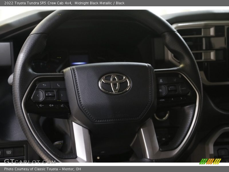 Midnight Black Metallic / Black 2022 Toyota Tundra SR5 Crew Cab 4x4