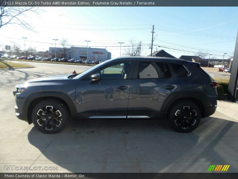  2023 CX-50 Turbo AWD Meridian Edition Polymetal Gray Metallic