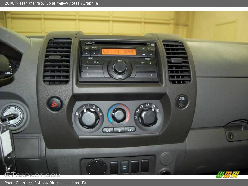 Solar Yellow / Steel/Graphite 2008 Nissan Xterra S
