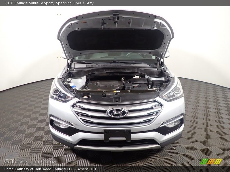 Sparkling Silver / Gray 2018 Hyundai Santa Fe Sport