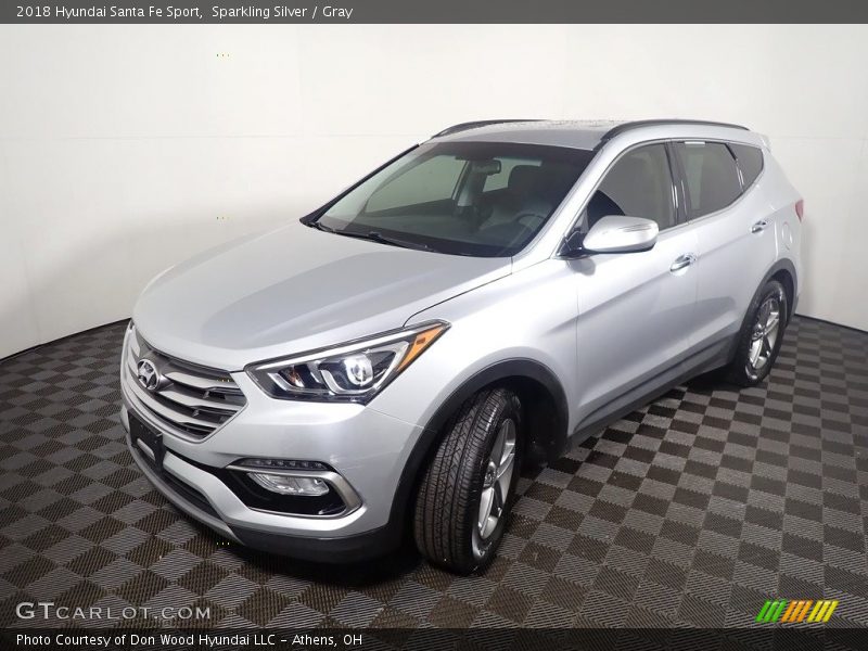 Sparkling Silver / Gray 2018 Hyundai Santa Fe Sport