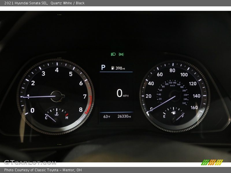 Quartz White / Black 2021 Hyundai Sonata SEL