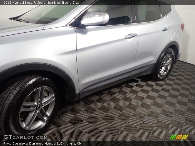 Sparkling Silver / Gray 2018 Hyundai Santa Fe Sport