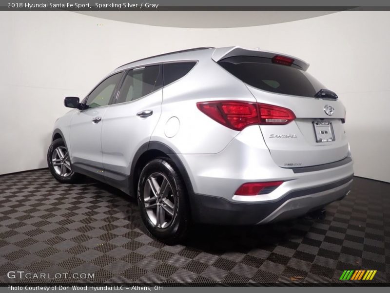 Sparkling Silver / Gray 2018 Hyundai Santa Fe Sport