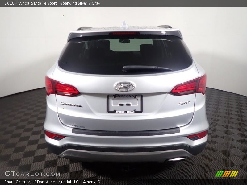 Sparkling Silver / Gray 2018 Hyundai Santa Fe Sport