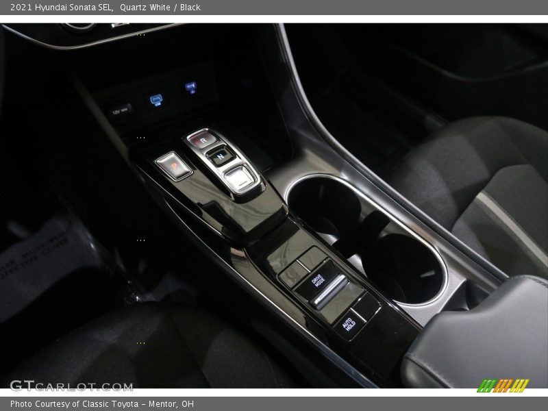 Quartz White / Black 2021 Hyundai Sonata SEL