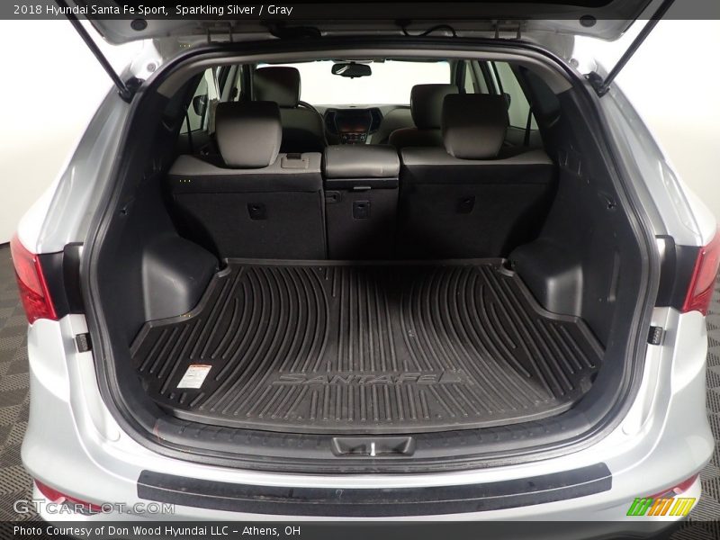 Sparkling Silver / Gray 2018 Hyundai Santa Fe Sport