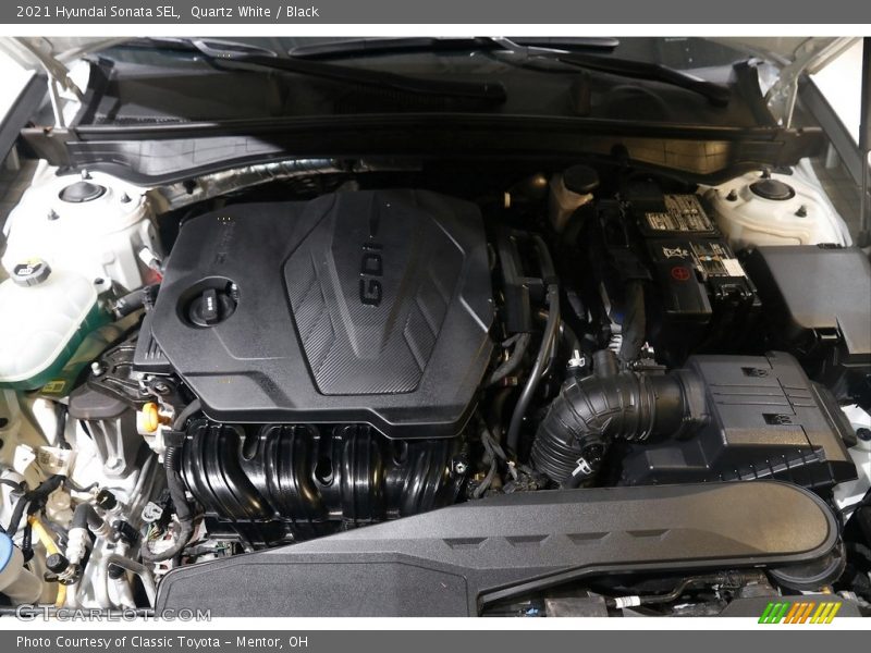 Quartz White / Black 2021 Hyundai Sonata SEL