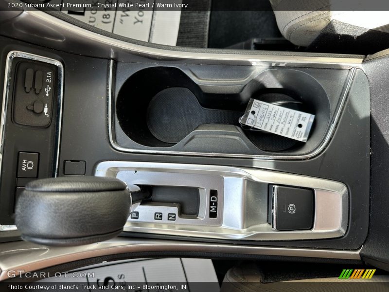 Crystal White Pearl / Warm Ivory 2020 Subaru Ascent Premium