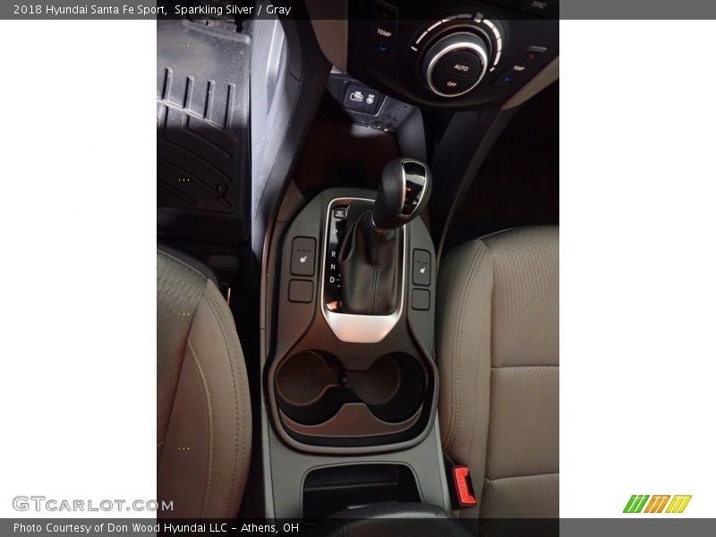 Sparkling Silver / Gray 2018 Hyundai Santa Fe Sport