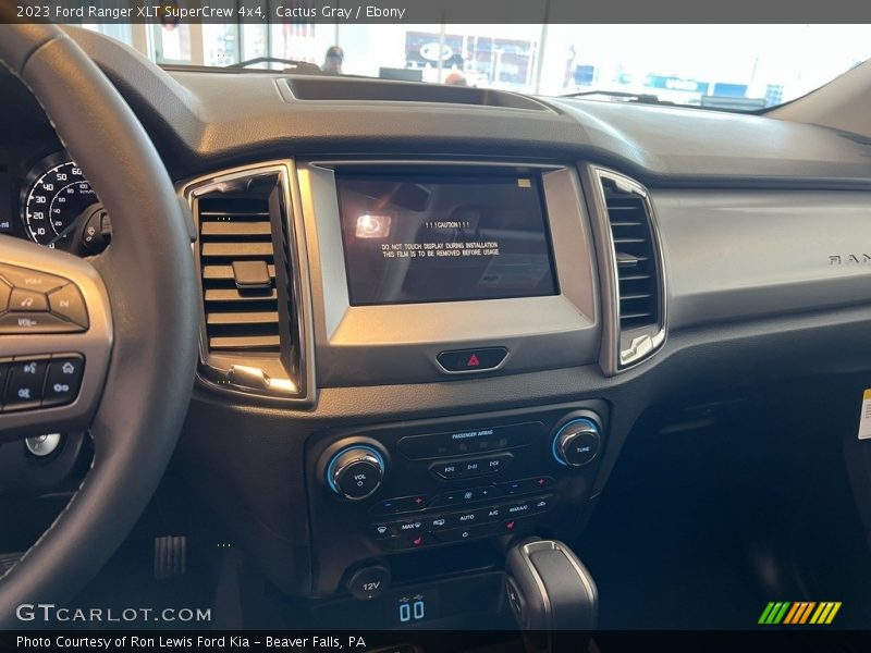Dashboard of 2023 Ranger XLT SuperCrew 4x4