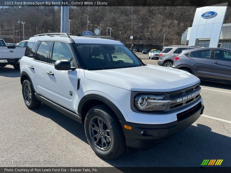 Oxford White / Ebony 2023 Ford Bronco Sport Big Bend 4x4